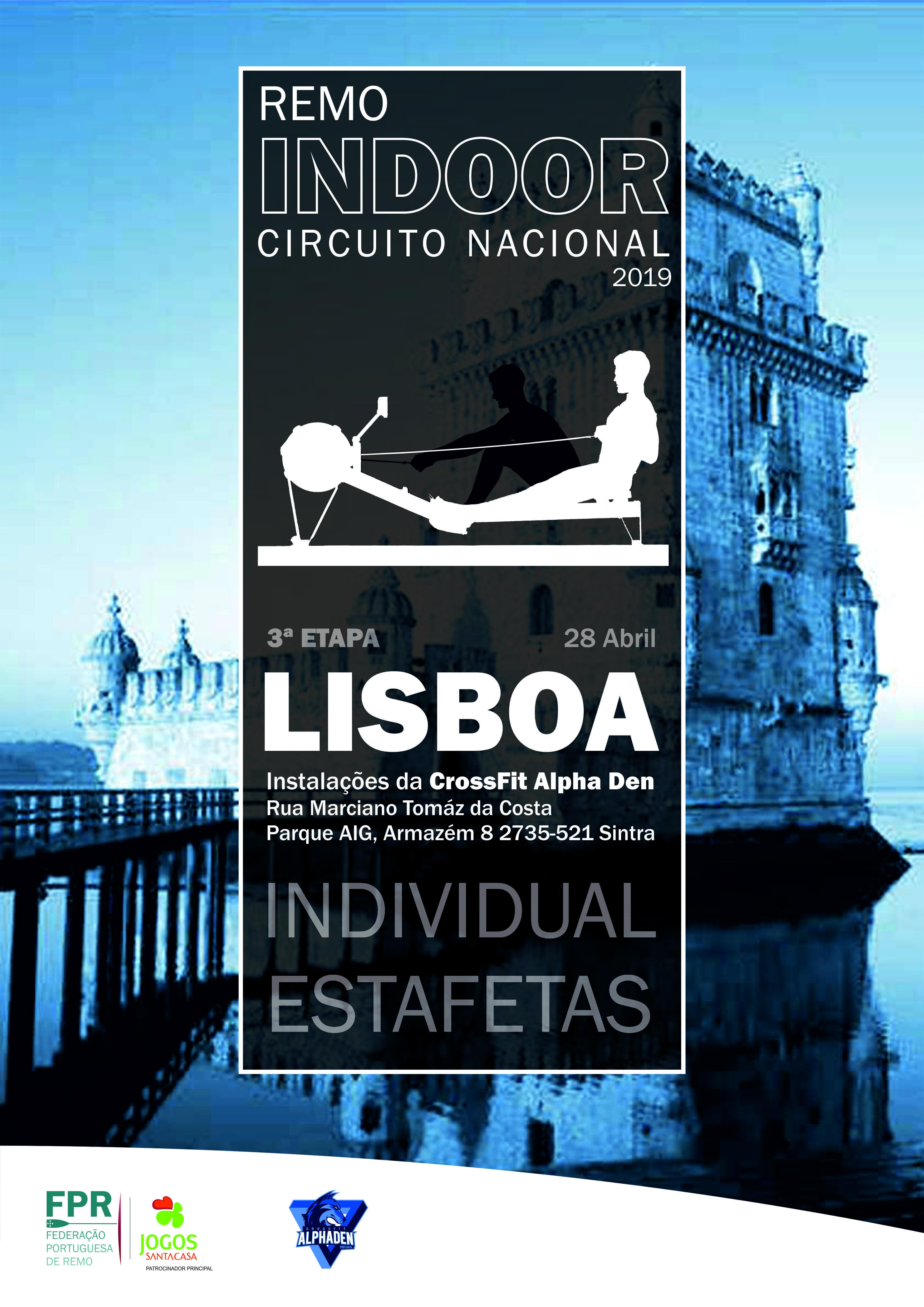 3ª Etapa do Circuito Nacional de Remo Indoor - Cacém, Lisboa