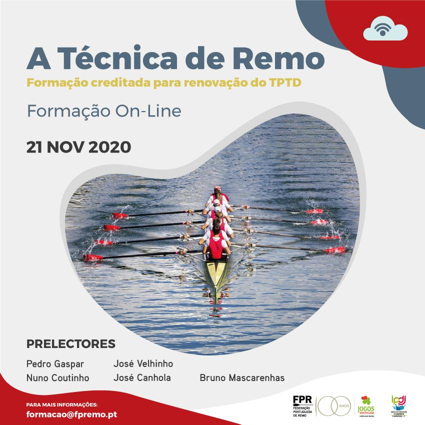 Formação - Treino de Técnica de Remo